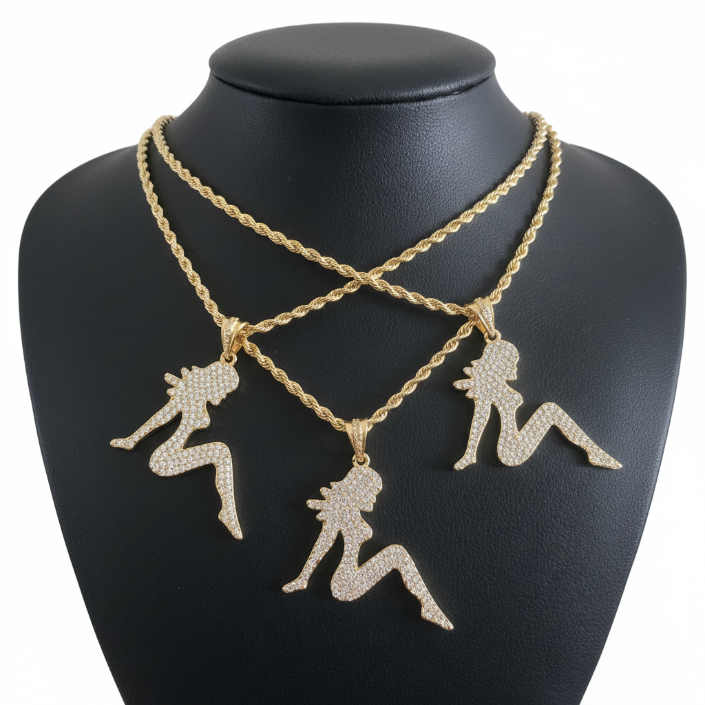 Barbie Shiloutte Necklace