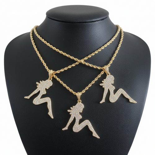 Barbie Shiloutte Necklace