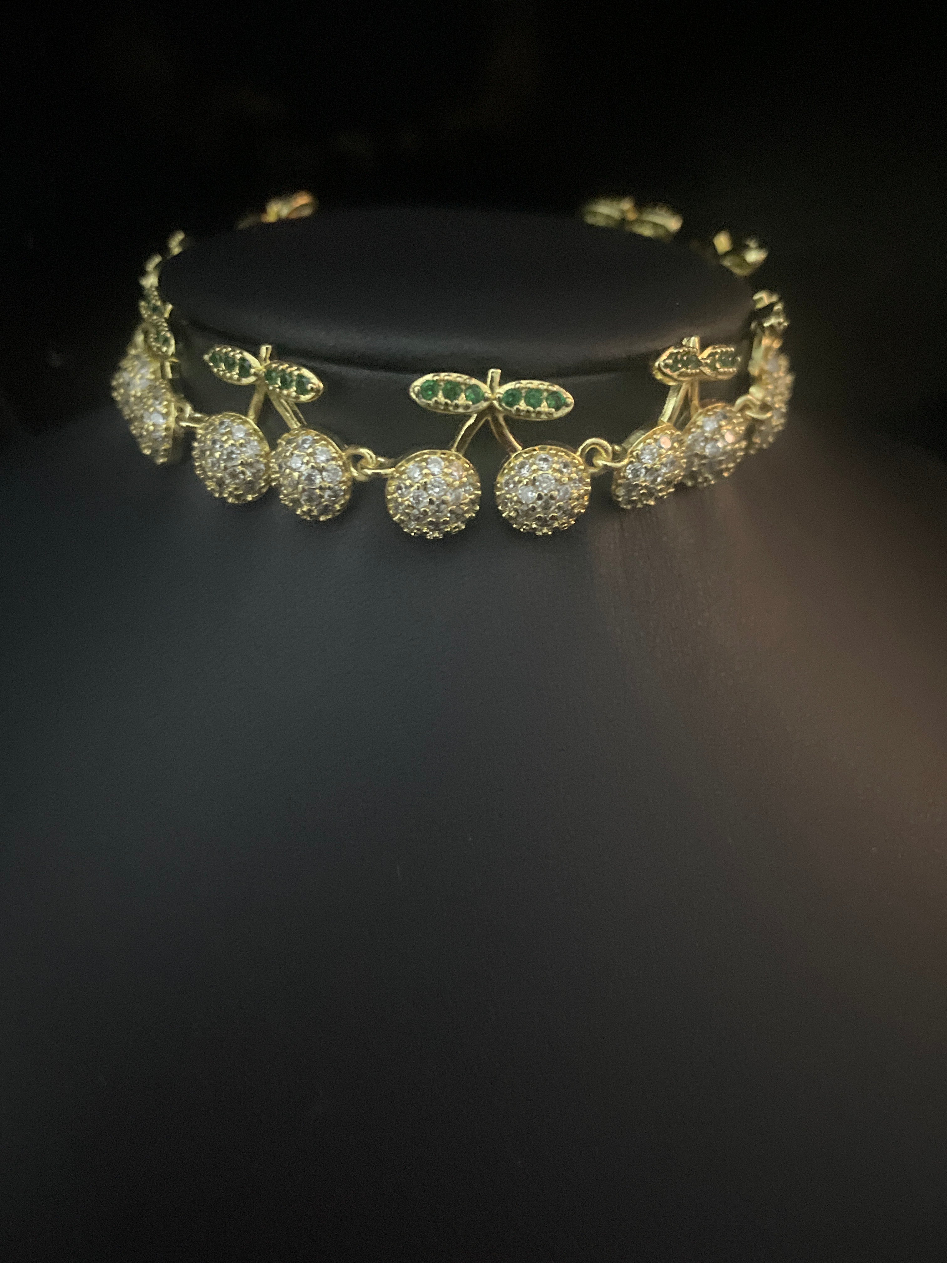 Large Cherry Bracelet