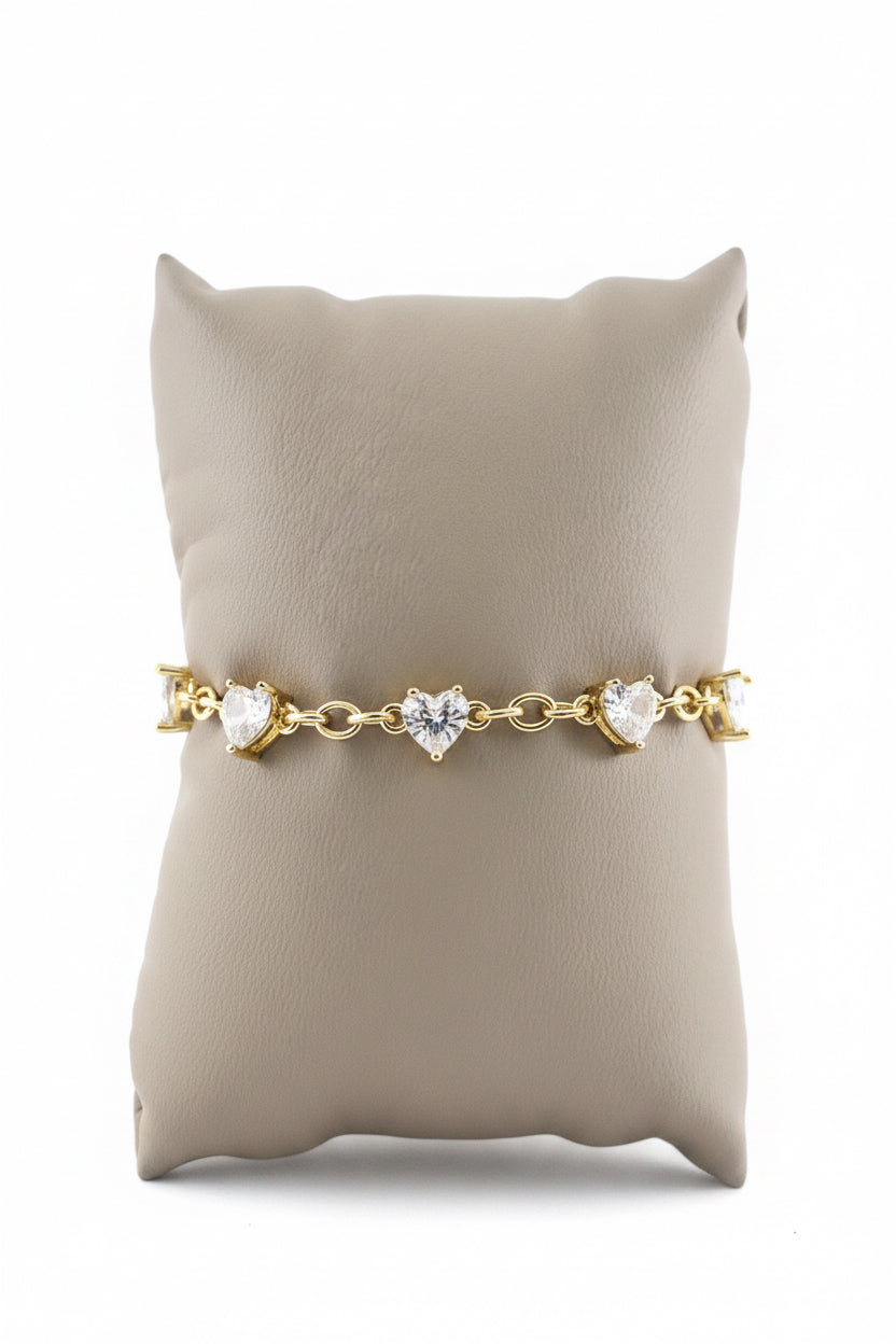 Link Heart Bracelet