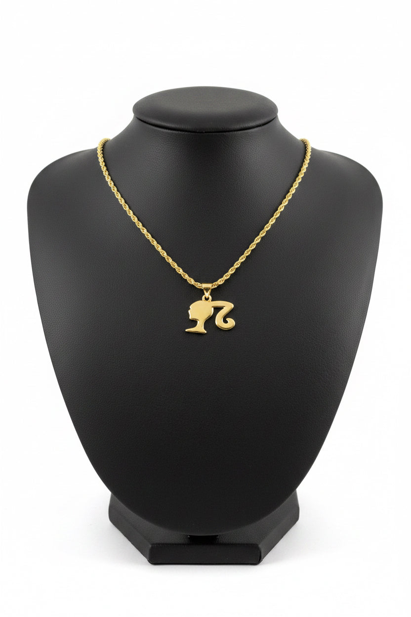 Golden Doll Pendant