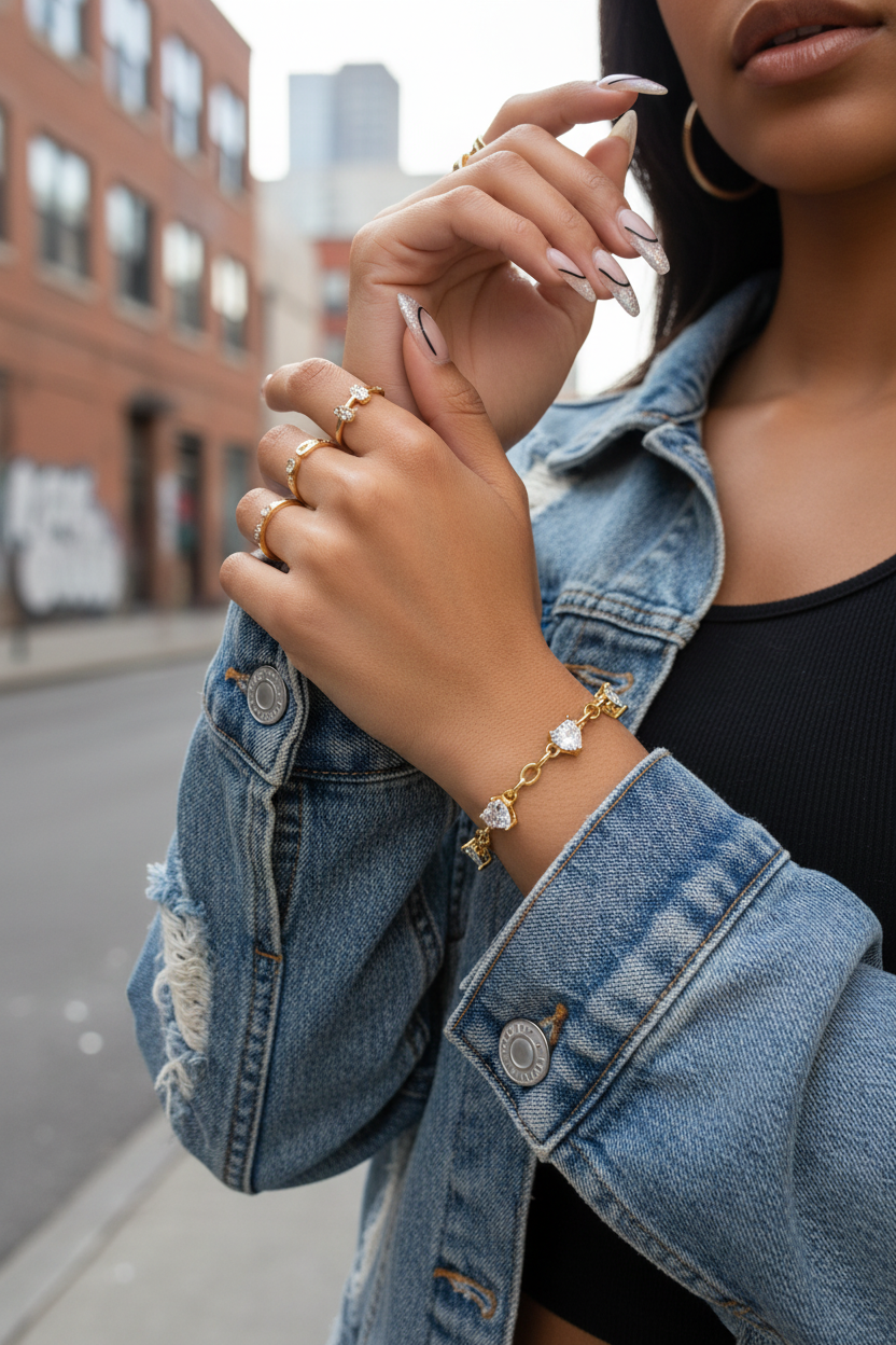 Serenity Heart Chain