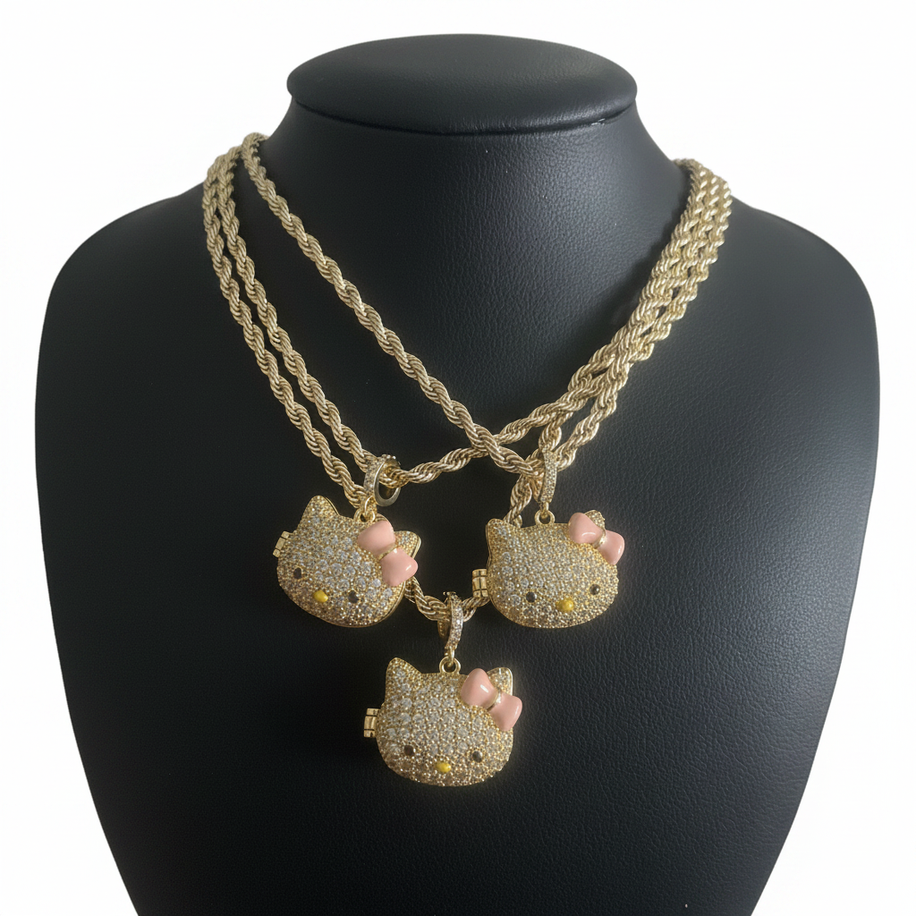 Hello Locket Necklace