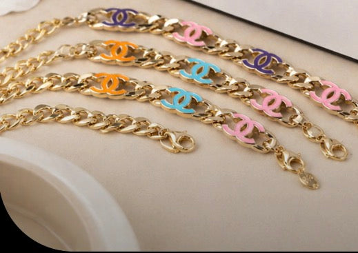 Cc Multi Color Bracelet