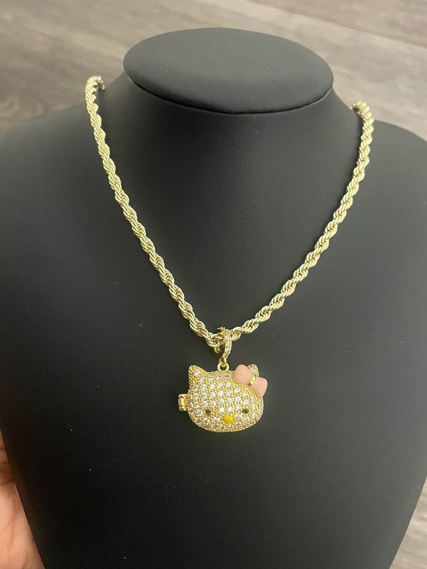 Hello Kitty Locket Necklace